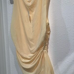 Free People Cream Chemise